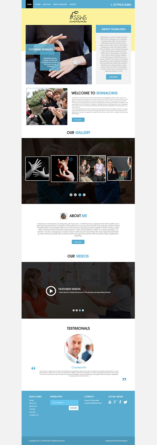 Wordpress Design by PD Studios for this project | Design #10251465