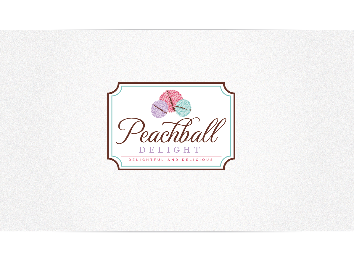Logo Design by Cherry Pop Design for Peachball Delights | Design #2196454