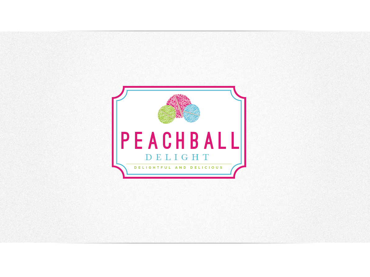 Logo-Design von Cherry Pop Design für Peachball Delights | Design #2200160