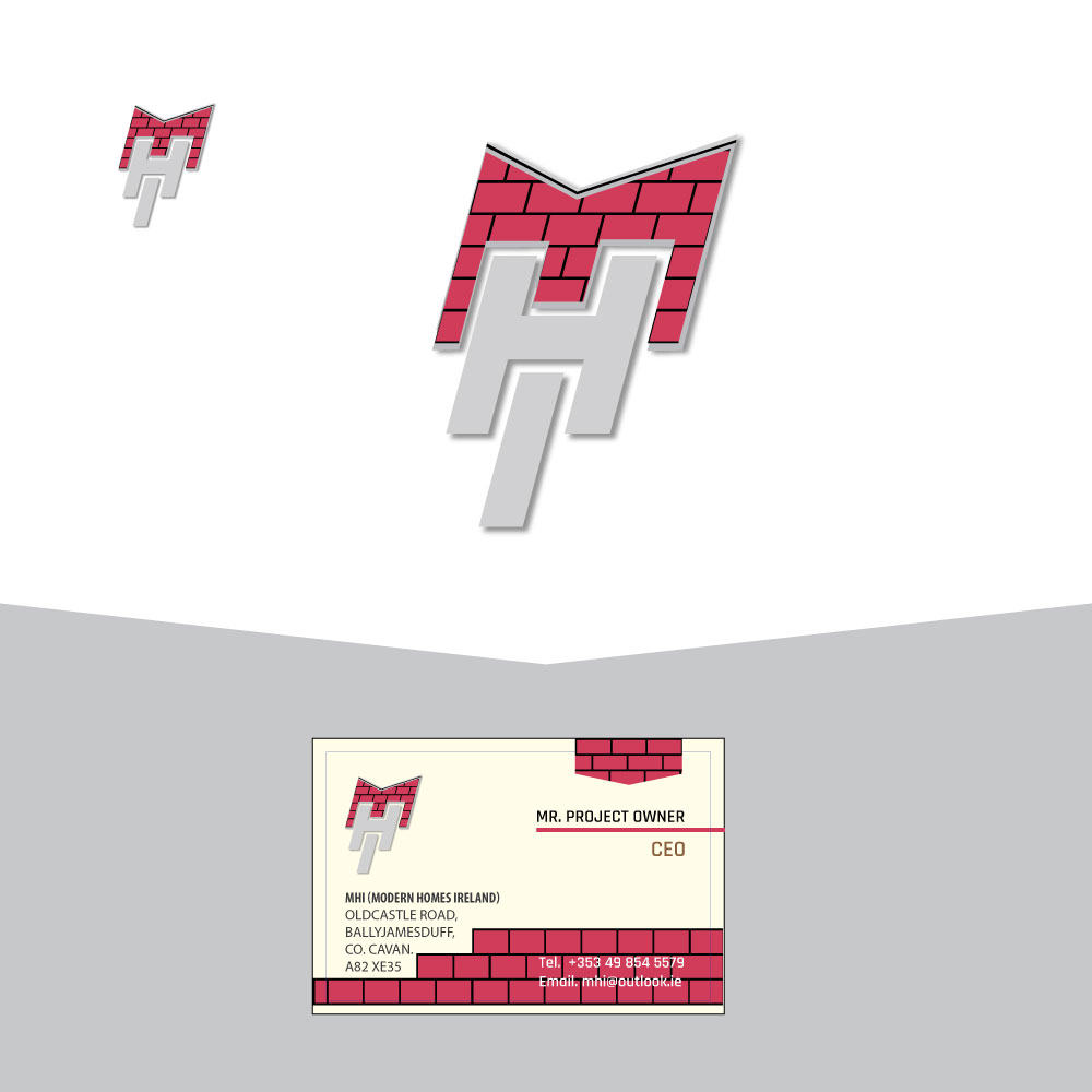 Design de Logo par Potua BD pour Modern Homes Ireland | Design #10287632