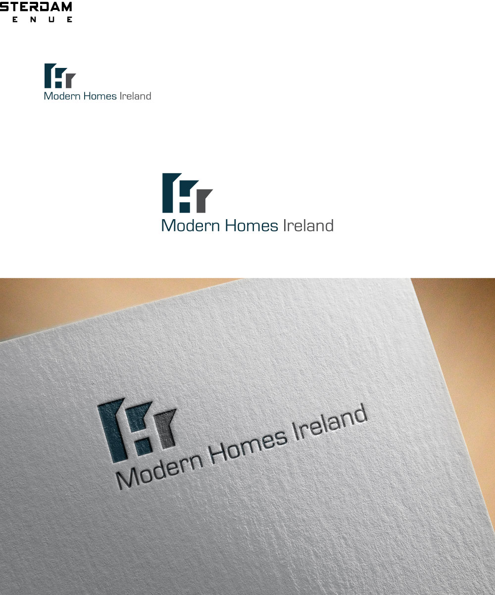 Logo Design by WORLDGAON PVT LTD for Modern Homes Ireland | Design #10261938