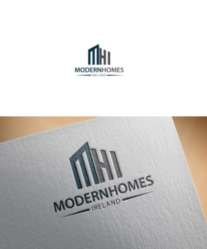 Logo Design by WORLDGAON PVT LTD for Modern Homes Ireland | Design: #10263793