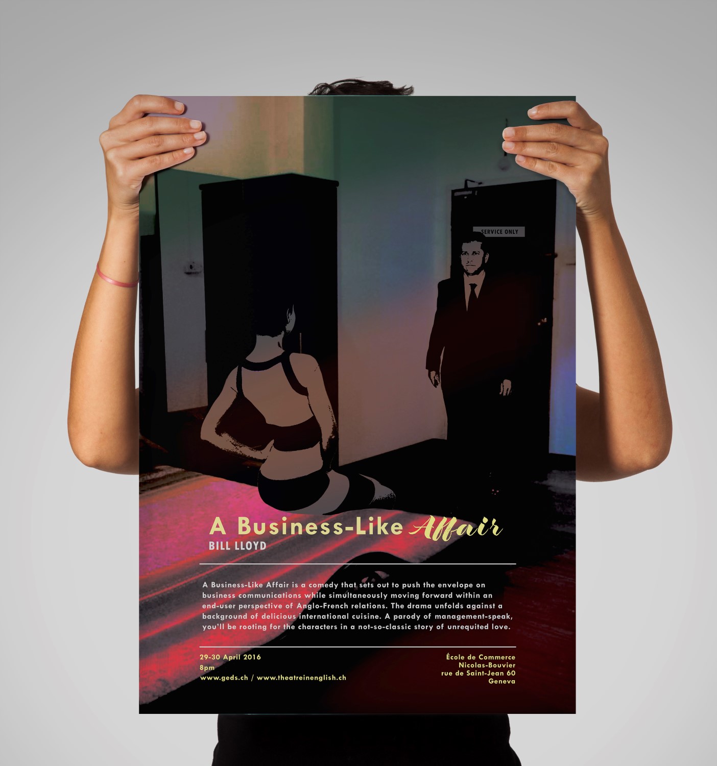 Design de Poster par DG pour Geneva English Drama Society | Design #10415068