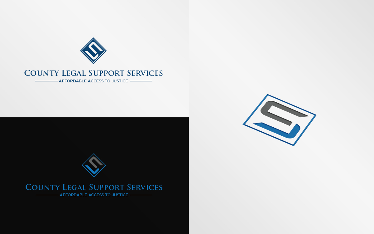 Logo Design by Grafactory for County Legal Support Services LLP | Design #10243089