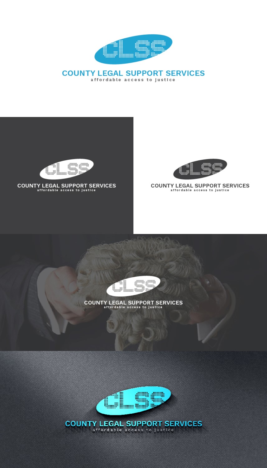 Logo Design by DG for County Legal Support Services LLP | Design #10271374