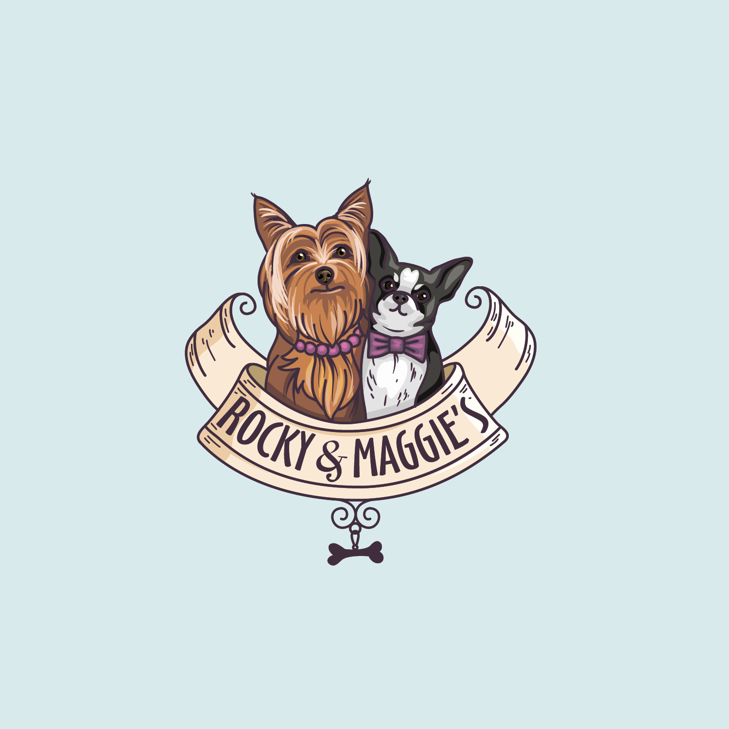 Logo Design by artcreator for Rocky and Maggie's | Design #10466551