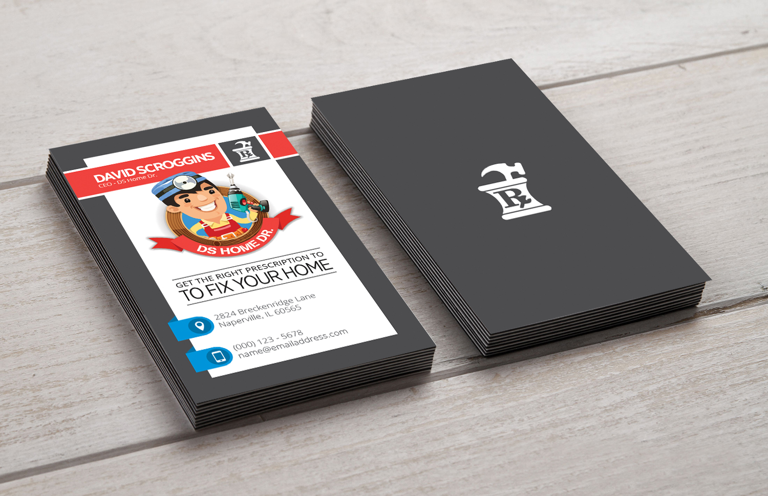 Design de Carte de Visite par Brian Ellis pour DS Home Dr. | Design : #10237524