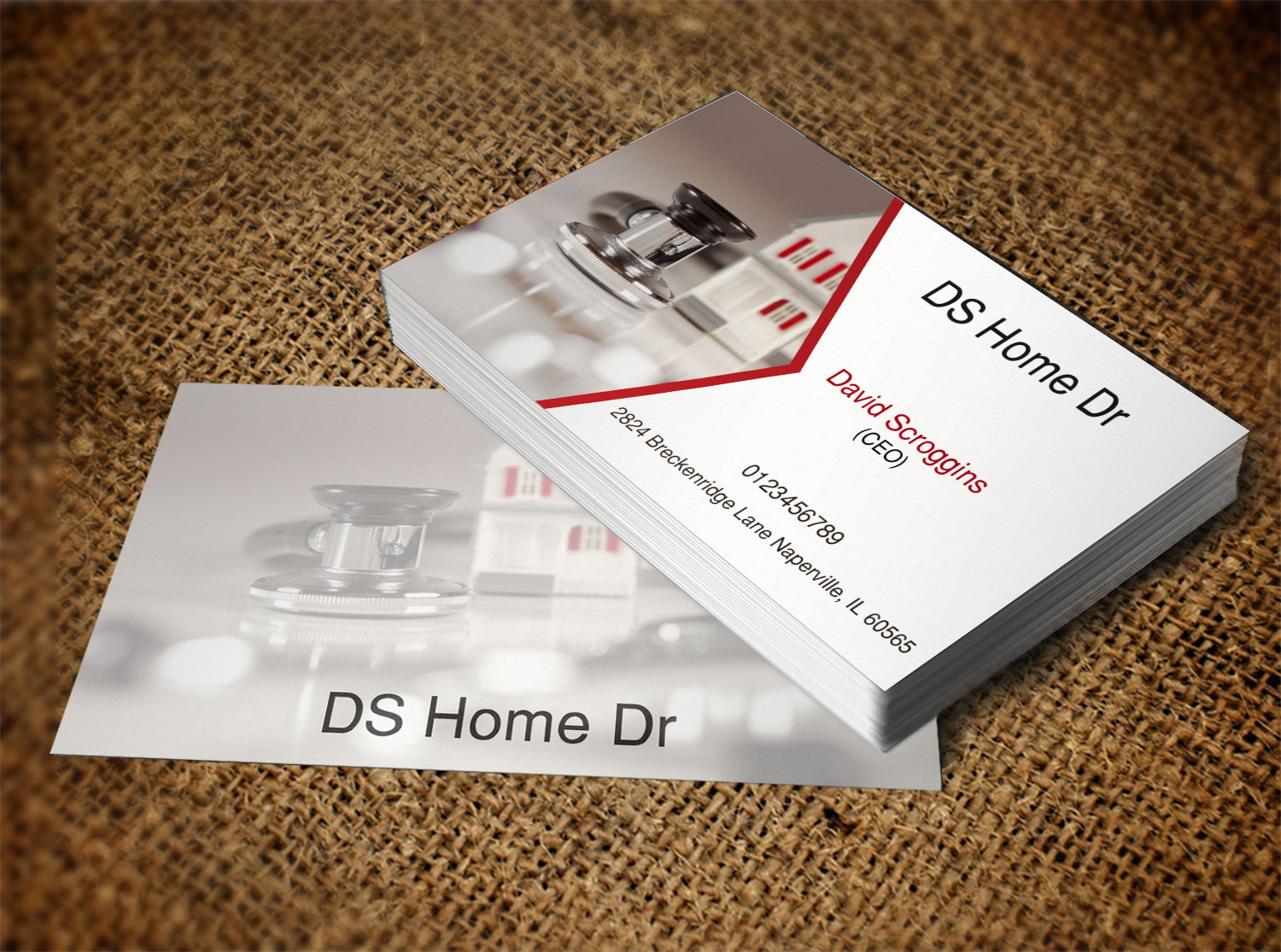 Design de Carte de Visite par Lanka Ama pour DS Home Dr. | Design #10238033