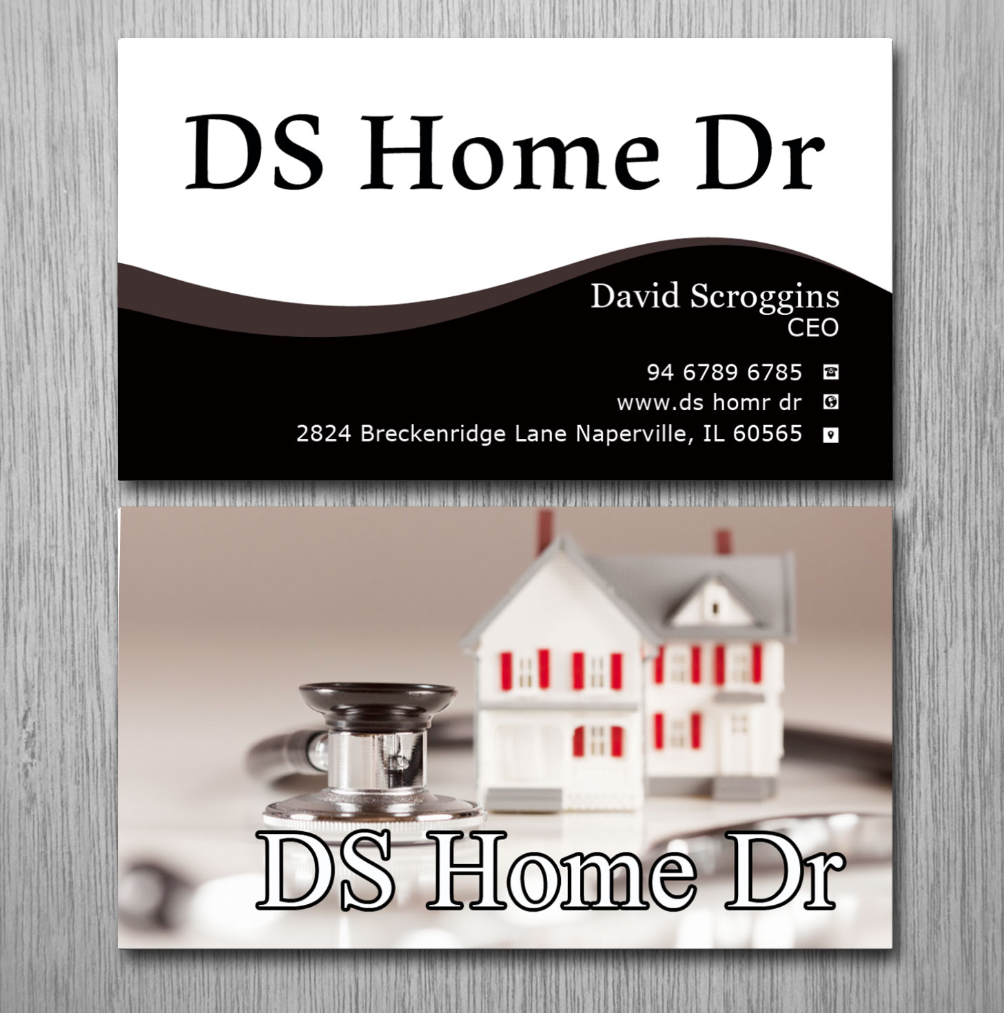Diseño de Tarjeta de Presentación por Lanka Ama para DS Home Dr. | Diseño #10238049