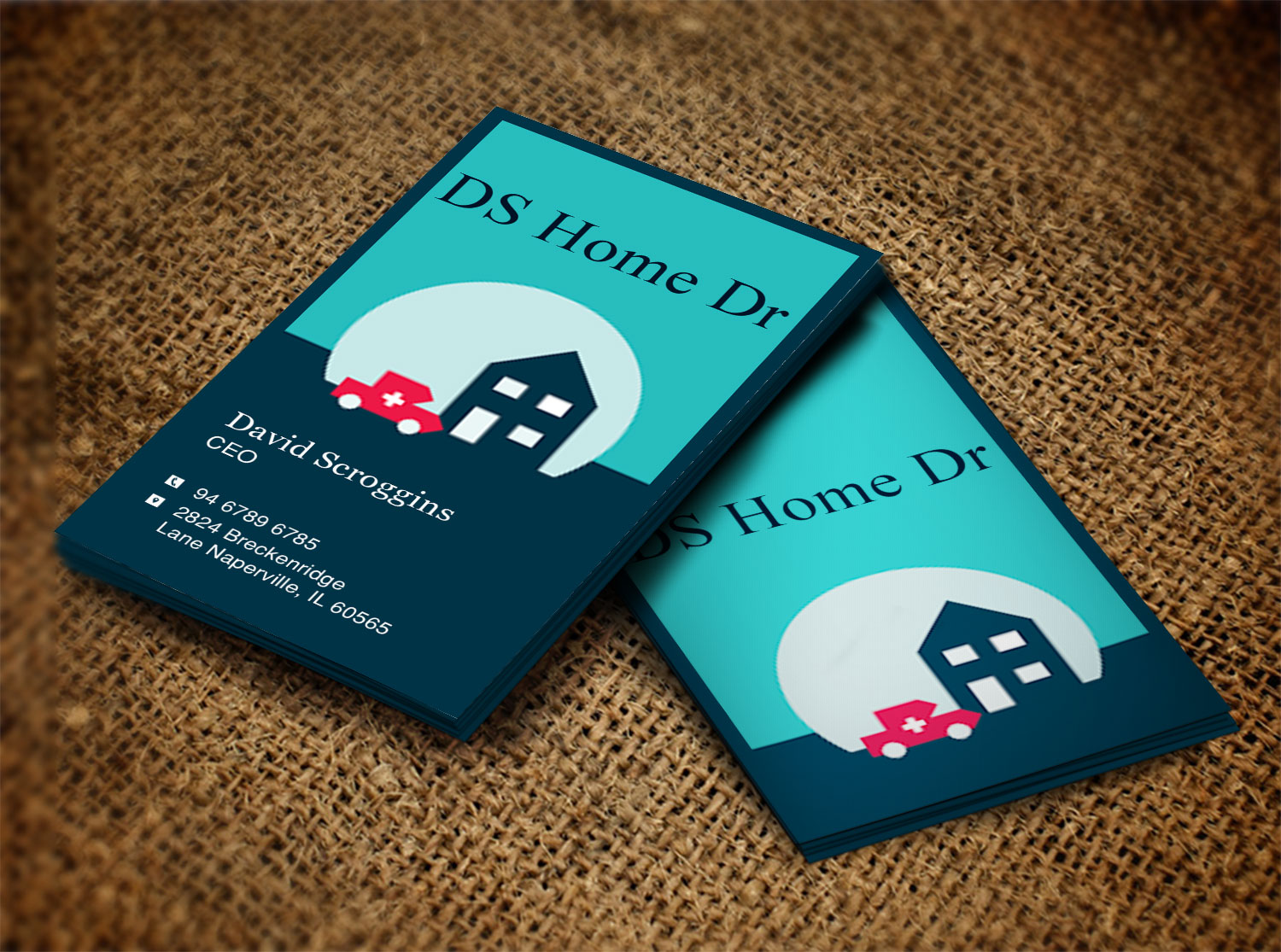 Business Card Design by Lanka Ama for DS Home Dr. | Design #10238060