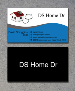 Business Card Design by Lanka Ama for DS Home Dr. | Design: #10238061