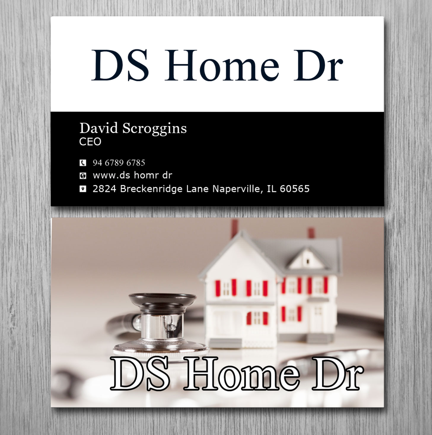 Design de Carte de Visite par Lanka Ama pour DS Home Dr. | Design #10238080