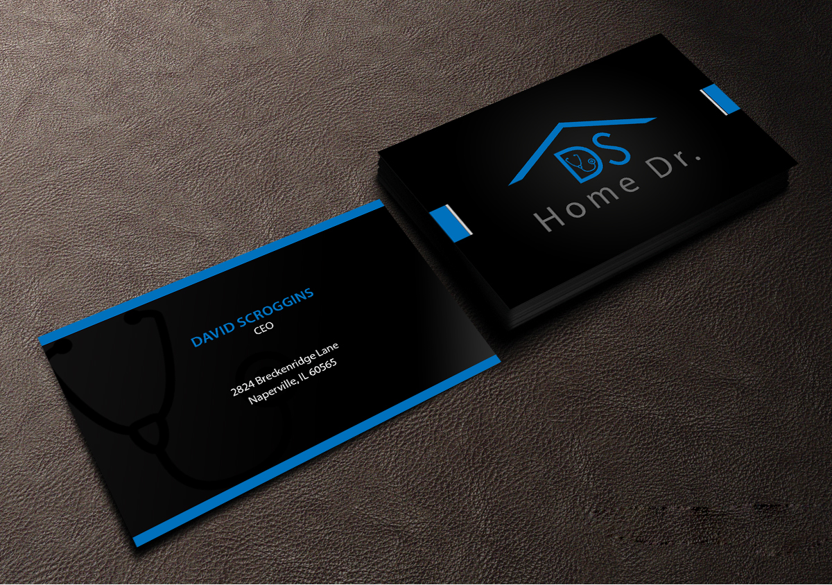 Business Card Design by Creations Box 2015 for DS Home Dr. | Design #10250230