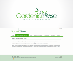 Logo Design by haszart for Gardenia and Rose | Design: #10259227