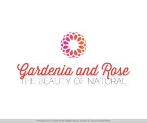 Diseño de Logo por isabel.paoli para Gardenia and Rose | Diseño: #10237374