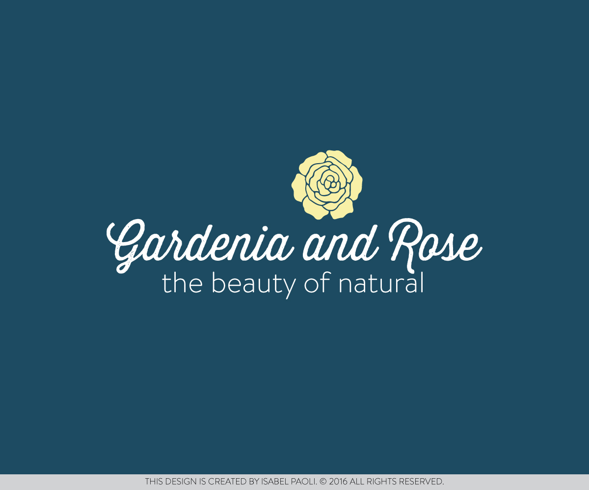 Diseño de Logo por isabel.paoli para Gardenia and Rose | Diseño #10237377