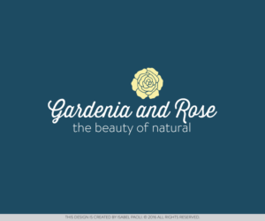 Diseño de Logo por isabel.paoli para Gardenia and Rose | Diseño: #10237377