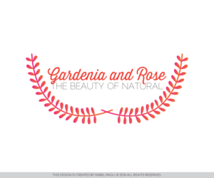 Diseño de Logo por isabel.paoli para Gardenia and Rose | Diseño: #10237380