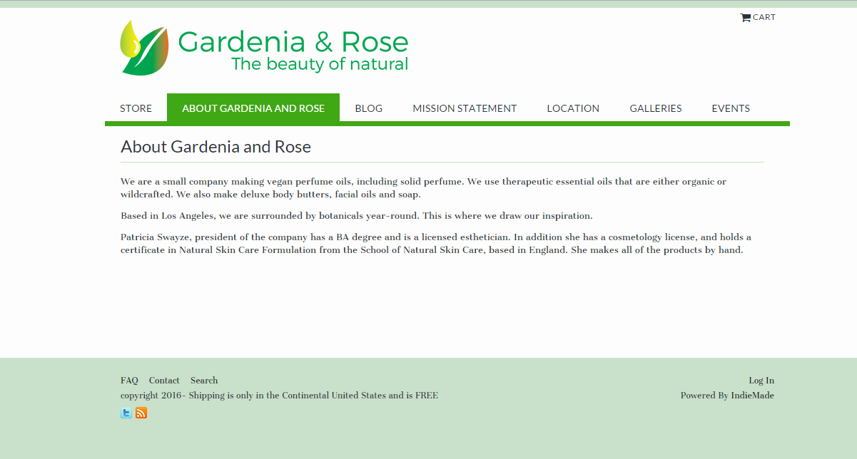 Diseño de Logo por Sen Design para Gardenia and Rose | Diseño #10265629