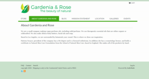 Logo Design by Sen Design for Gardenia and Rose | Design: #10265629