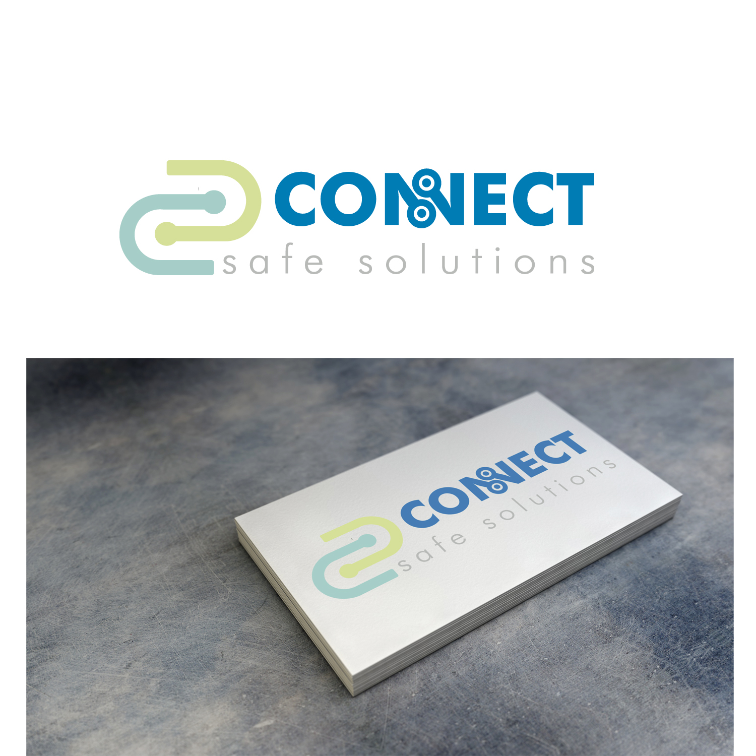 Logo Design by Wally_F for Connect Safe solutions | Design #10269001