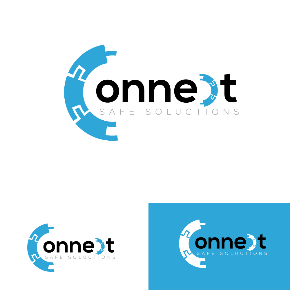 Logo Design by Sathyakumar.G for Connect Safe solutions | Design #10390011