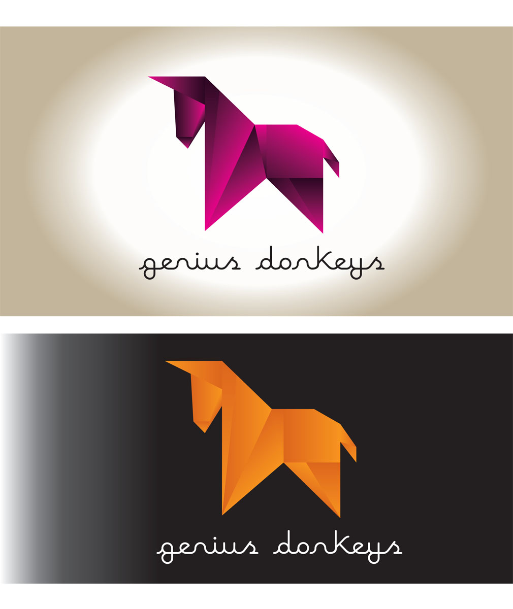 Logo Design by In Bloom for Genius Donkeys | Design #2224464