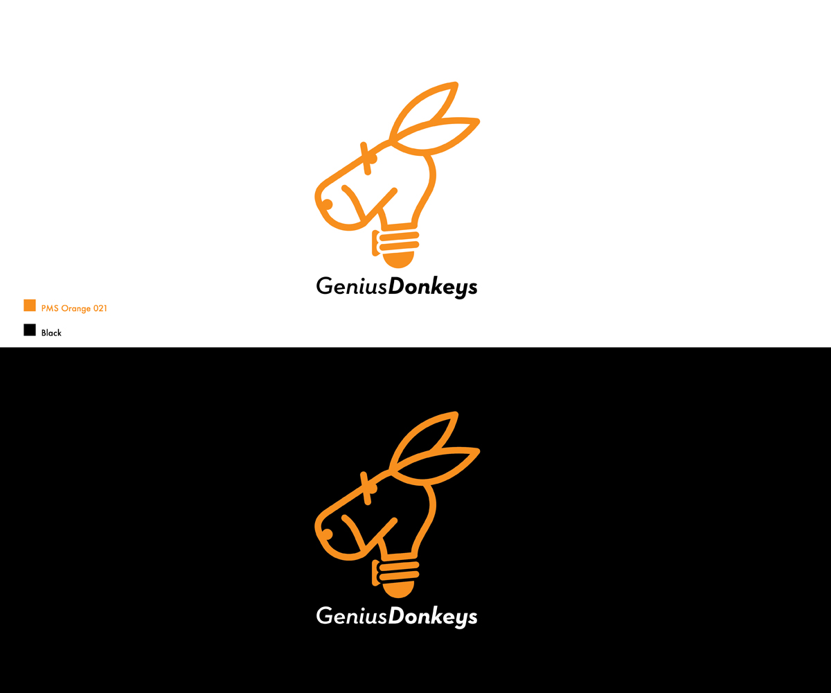 Logo Design by PablinDesign for Genius Donkeys | Design #2220429