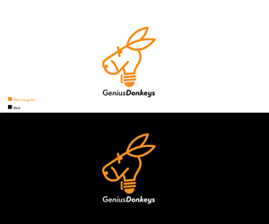Logo Design by PablinDesign for Genius Donkeys | Design #2220429