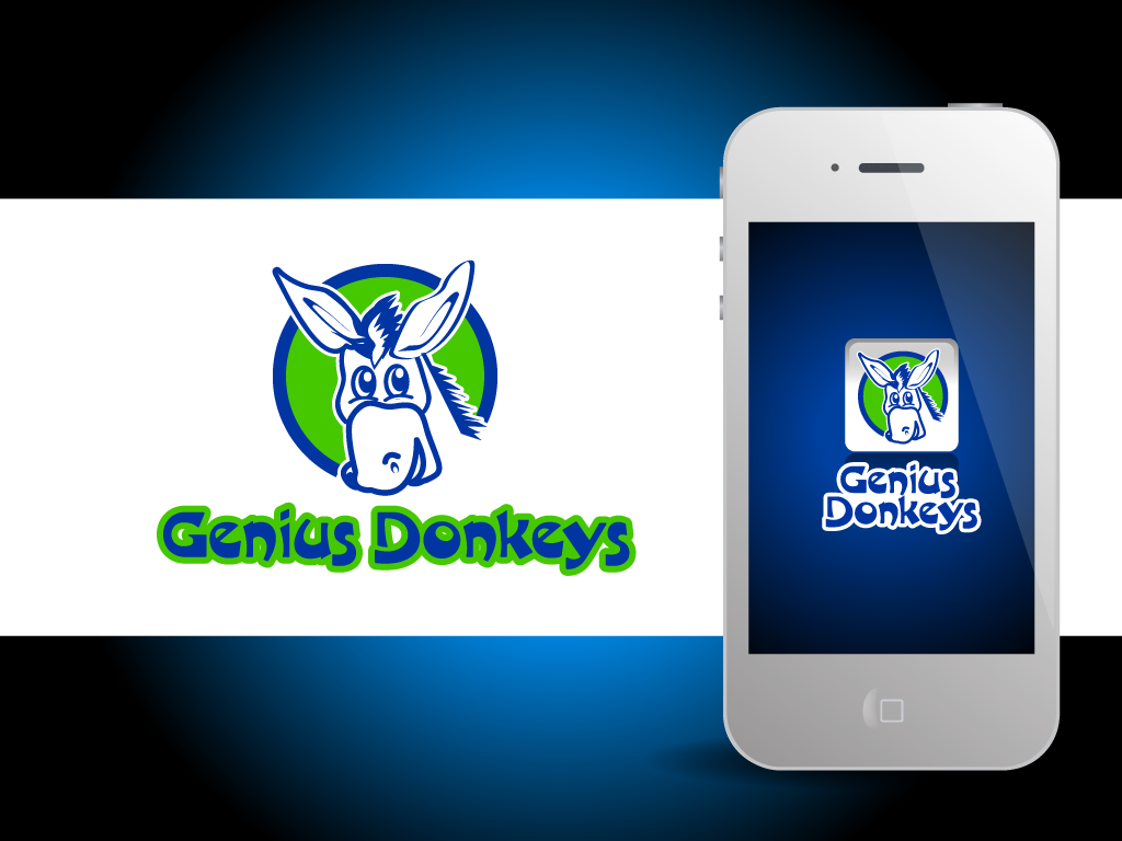 Logo Design by designgreen for Genius Donkeys | Design #2166017