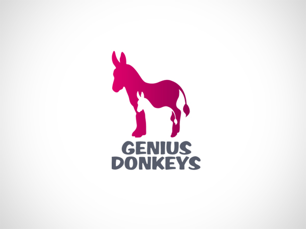 Logo Design by Omega for Genius Donkeys | Design #2206354