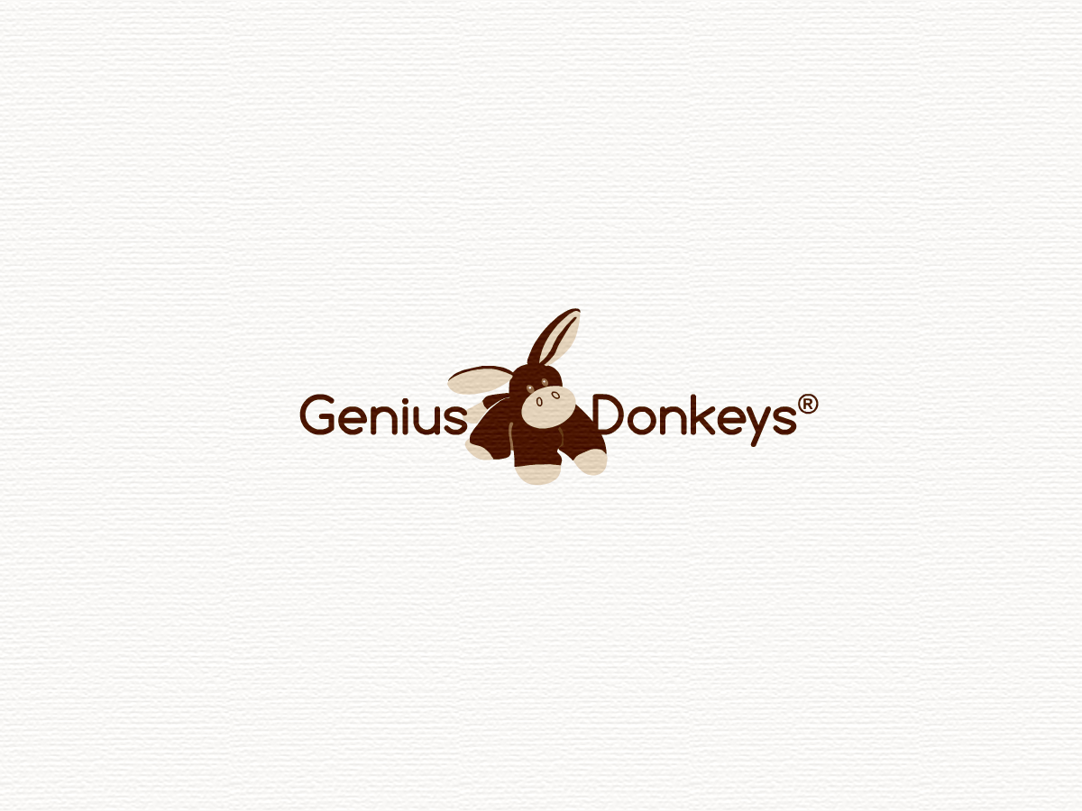 Logo Design by REDcrackers.com for Genius Donkeys | Design #2212103