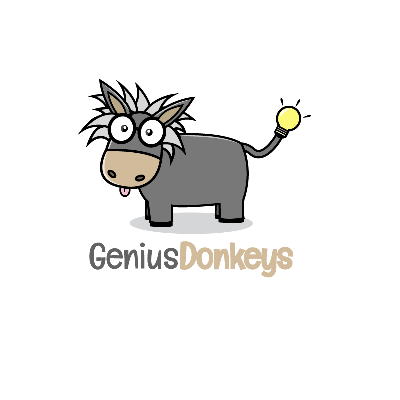 Logo Design by Phenex Designs for Genius Donkeys | Design #2203130