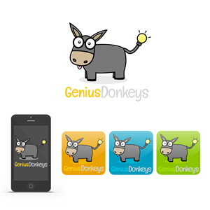 Logo Design by Phenex Designs for Genius Donkeys | Design #2206545
