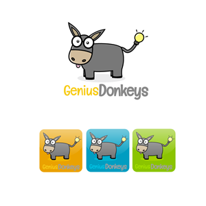 Logo Design by Phenex Designs for Genius Donkeys | Design: #2215910