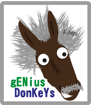 Logo Design by mcslug design for Genius Donkeys | Design: #2225954