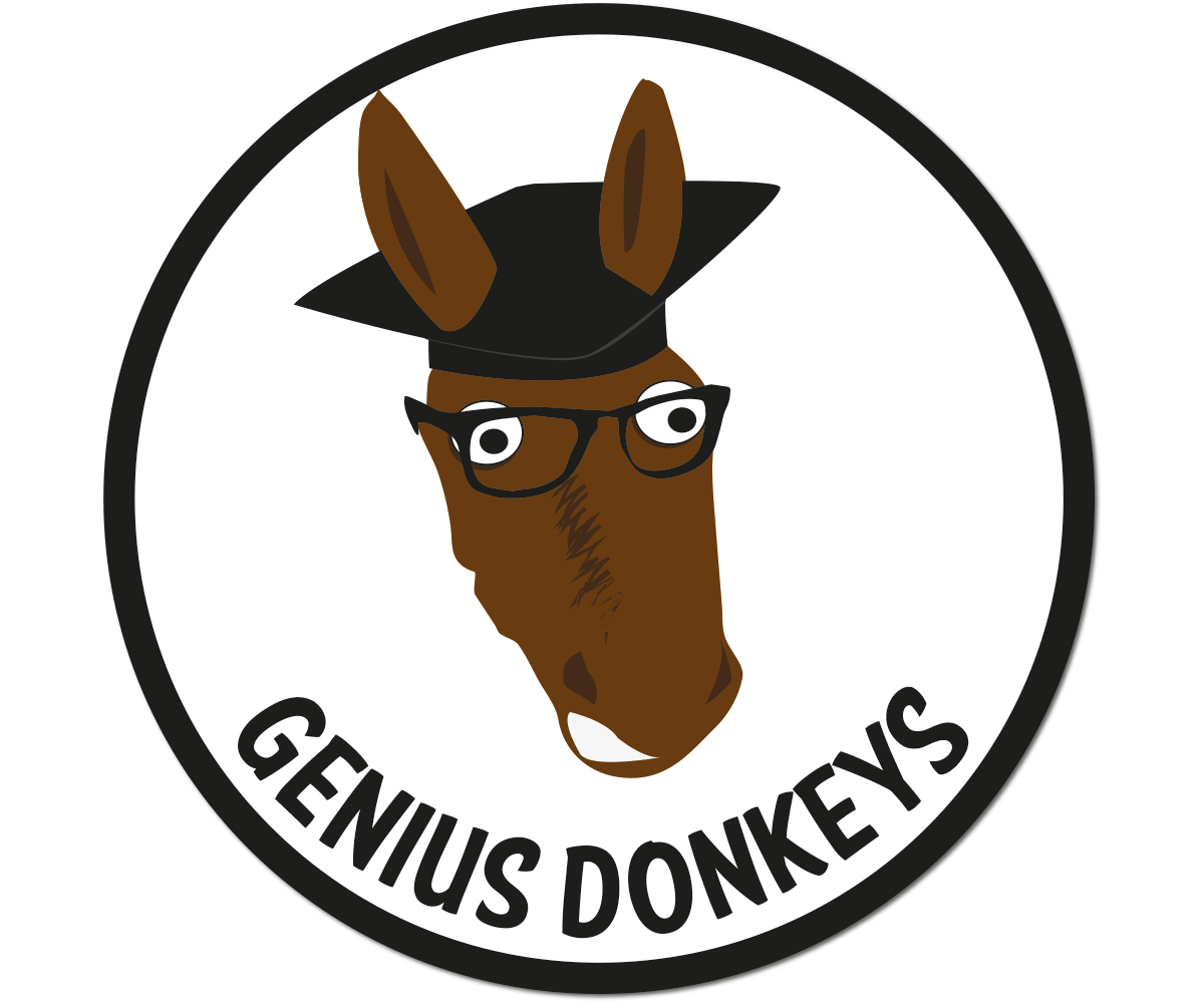 Logo Design by mcslug design for Genius Donkeys | Design #2226027