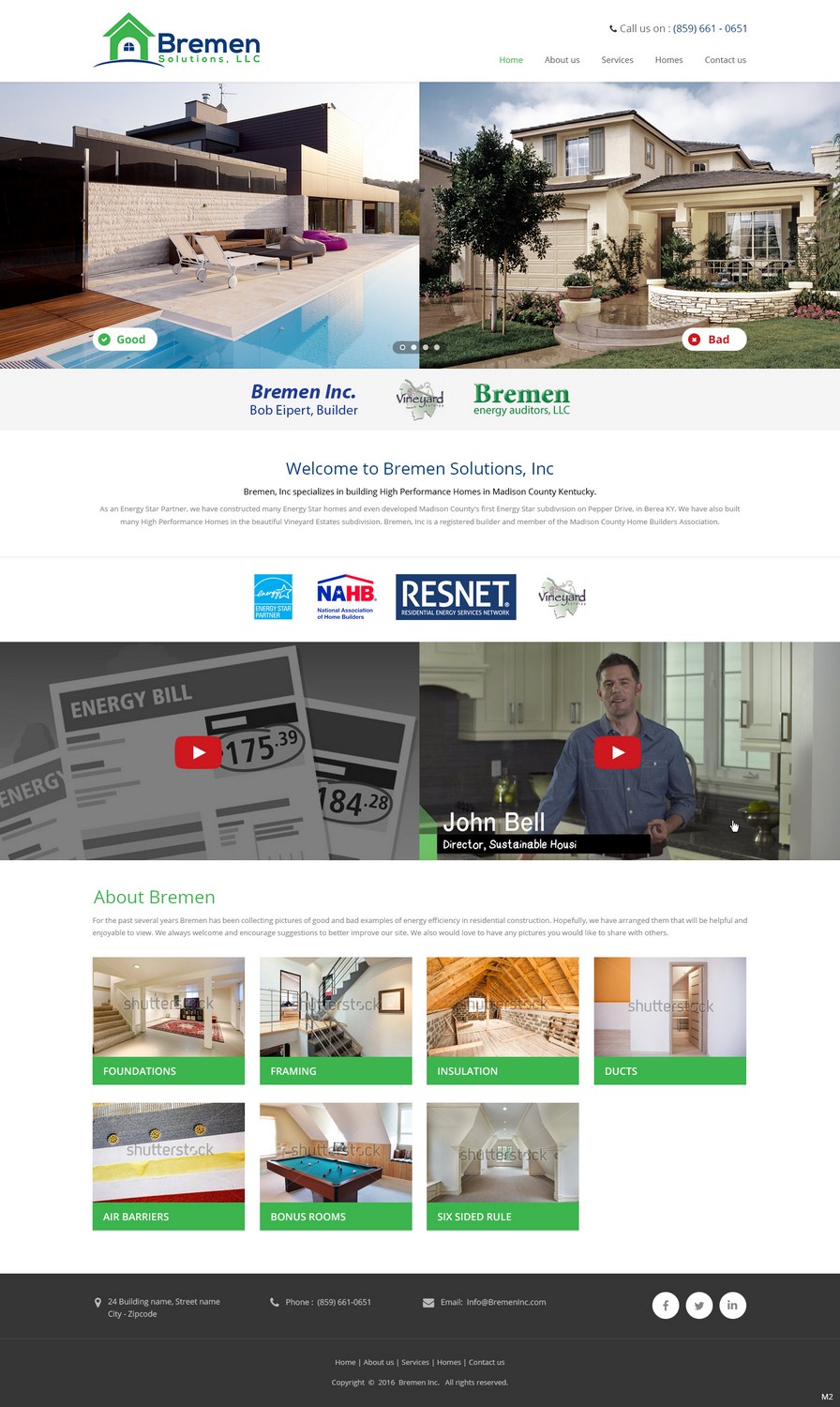 Web Design by pb for Stay at Norris Lake Inc | Design #10267123