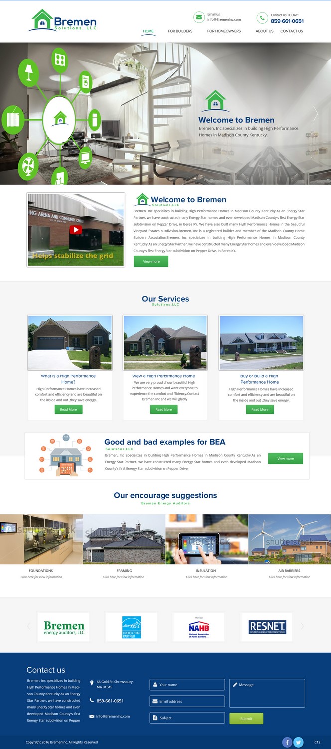 Web Design by pb for Stay at Norris Lake Inc | Design #10271764
