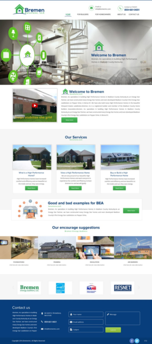 Web Design par pb pour Stay at Norris Lake Inc | Design : #10271764