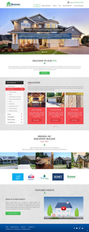 Web Design par pb pour Stay at Norris Lake Inc | Design : #10275442