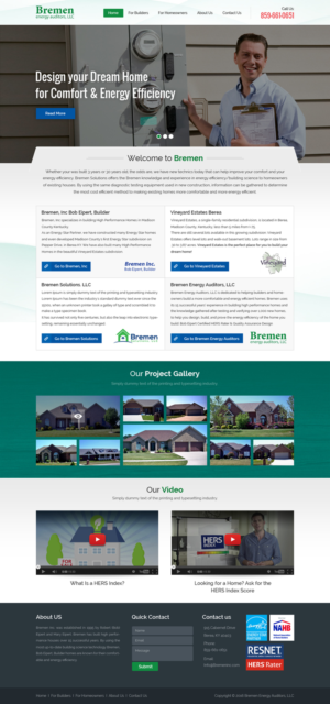 Web Design by Sbss for Stay at Norris Lake Inc | Design: #10265951