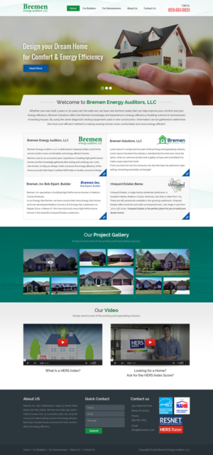 Web Design by Sbss for Stay at Norris Lake Inc | Design: #10266394
