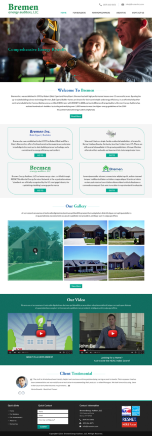 Web Design by Sbss for Stay at Norris Lake Inc | Design: #10267291