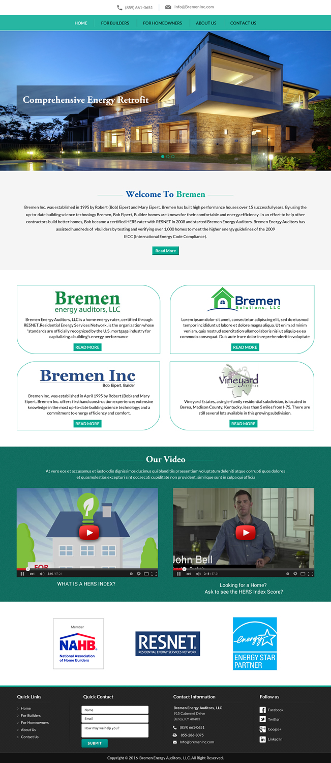Web Design par Sbss pour Stay at Norris Lake Inc | Design #10277228