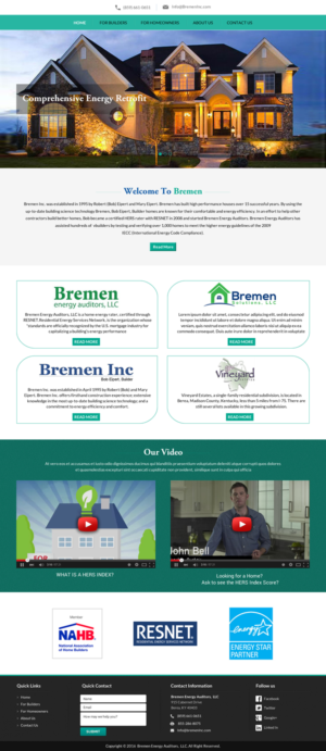 Web Design by Sbss for Stay at Norris Lake Inc | Design: #10277229