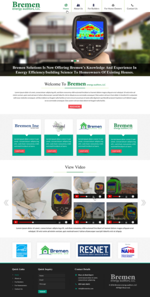 Web Design by Sbss for Stay at Norris Lake Inc | Design: #10277233