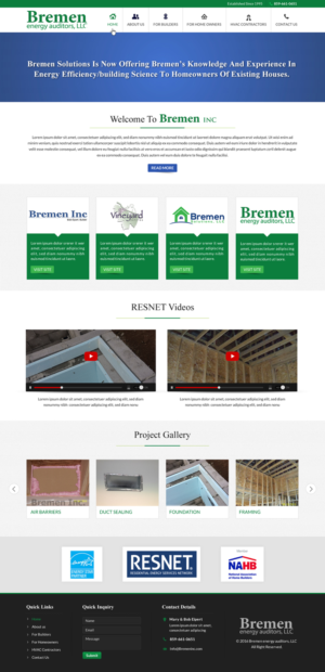 Web Design by Sbss for Stay at Norris Lake Inc | Design: #10365504
