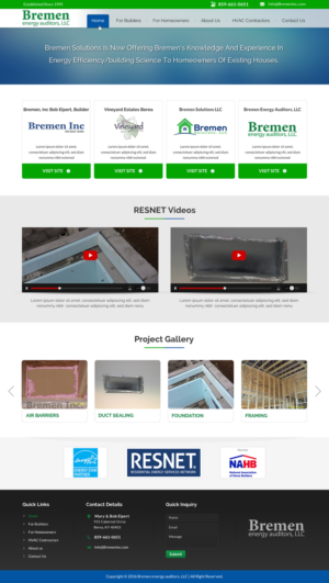 Web Design by Sbss for Stay at Norris Lake Inc | Design: #10365506