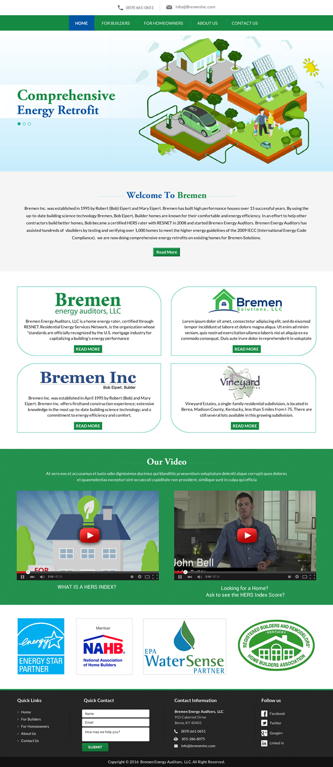 Web Design by Sbss for Stay at Norris Lake Inc | Design #10365507